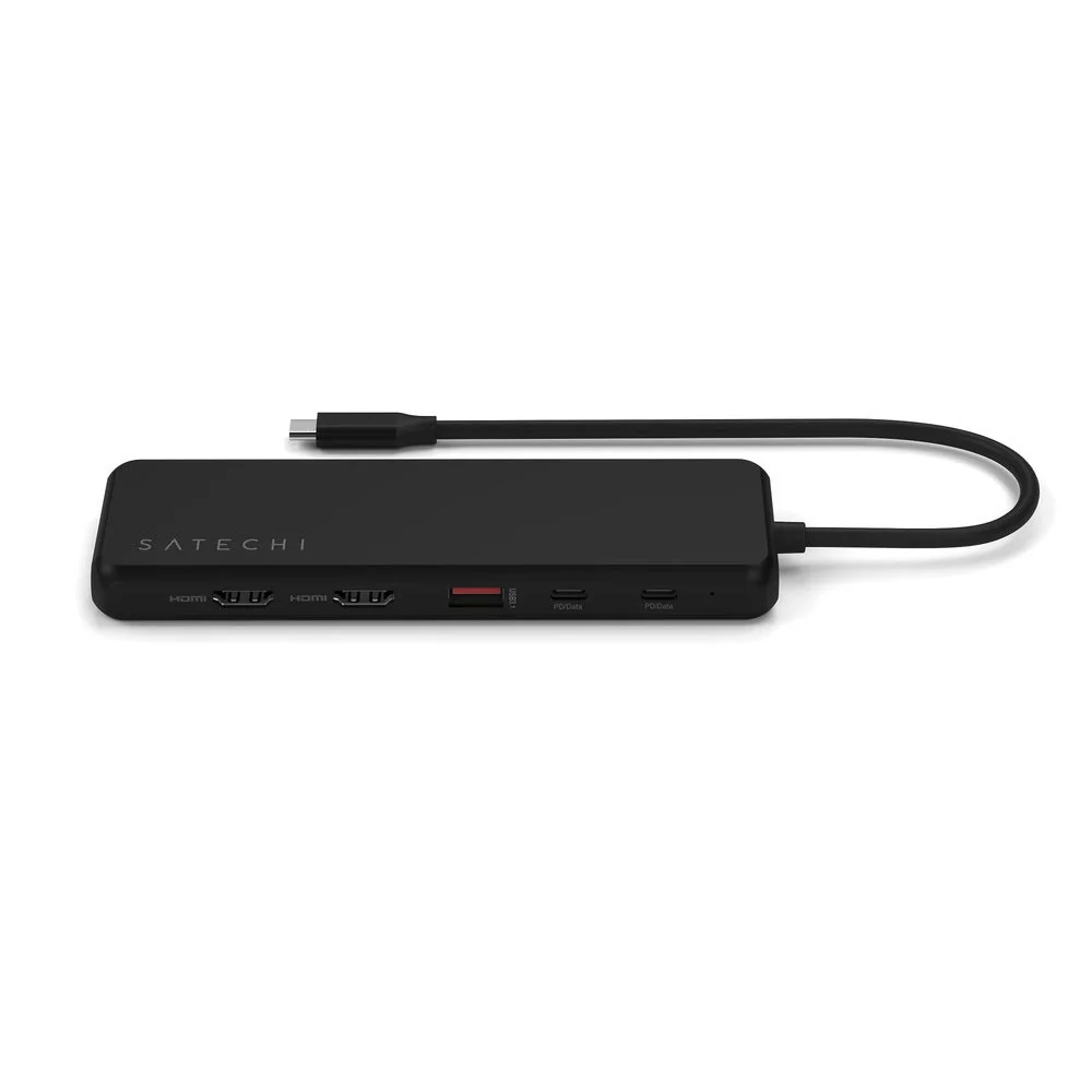 Satechi 13-in-1 USB-C Triple Display Multiport Adapter (Black) - Image 6