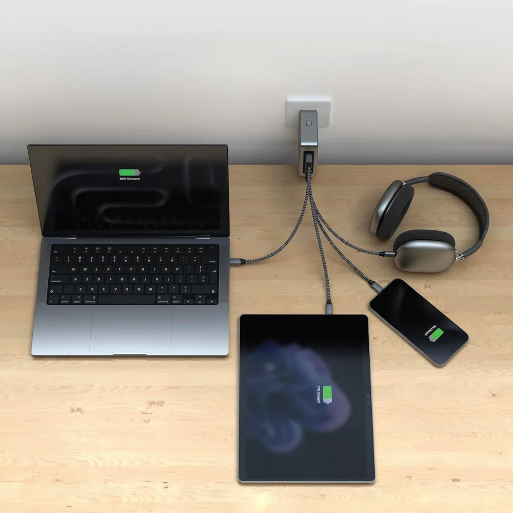 Satechi 145W USB-C 4-Port GaN Travel Charger - Image 2
