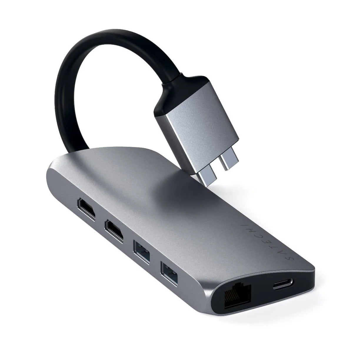 Satechi USB-C Dual Multimedia Adapter (Space Grey) - Image 5