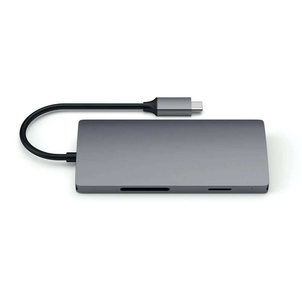 Satechi USB-C Multi-Port Adapter 4K HDMI w/ Ethernet V2 (Space Grey) - Image 2