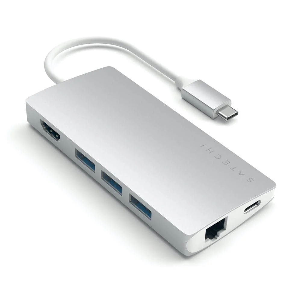 Satechi USB-C Multi-Port Adapter 4K HDMI w/ Ethernet V2 (Space Grey) - Image 4