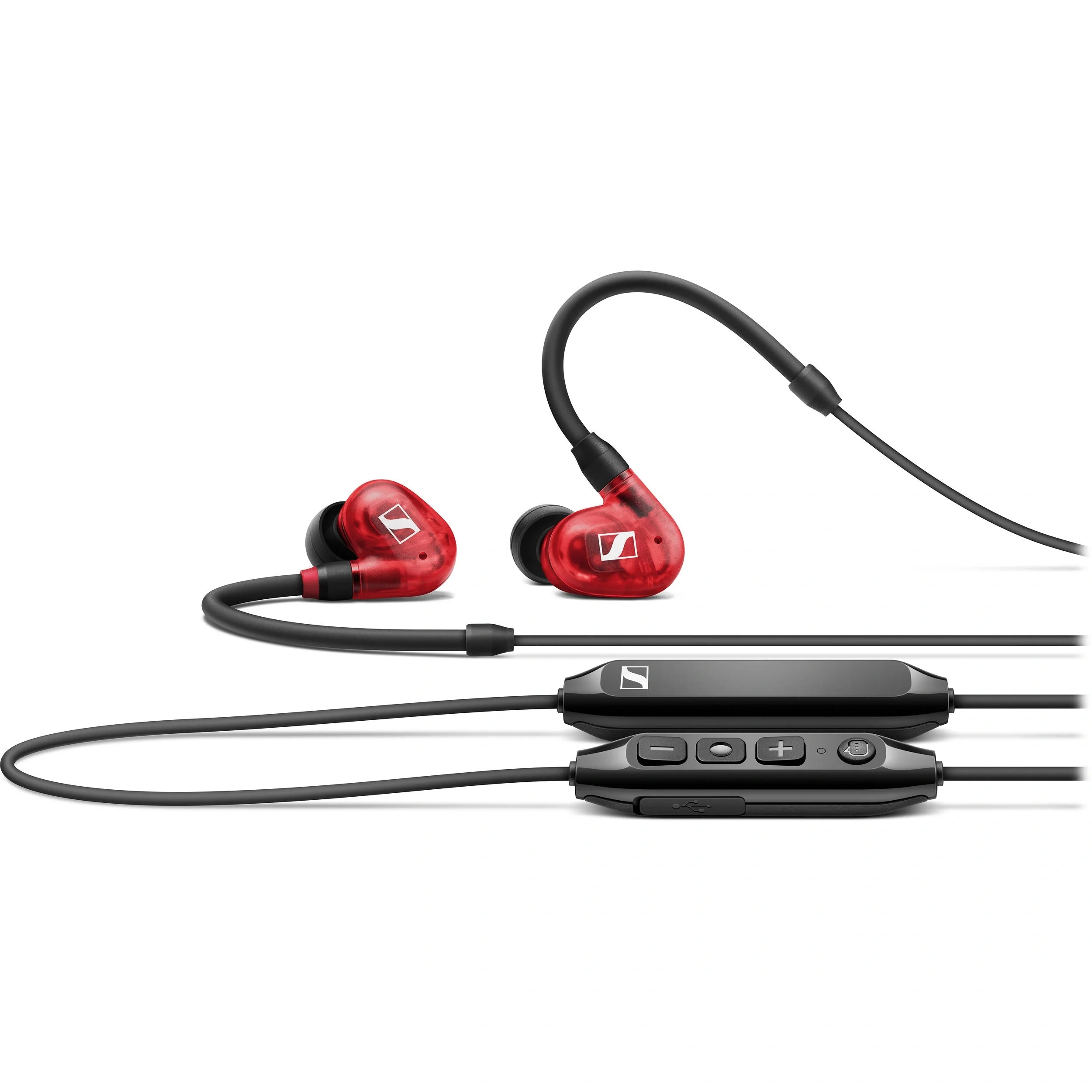 Sennheiser Professional IE 100 PRO Dynamic In-Ear Monitoring Headphones (Red) - Image 2