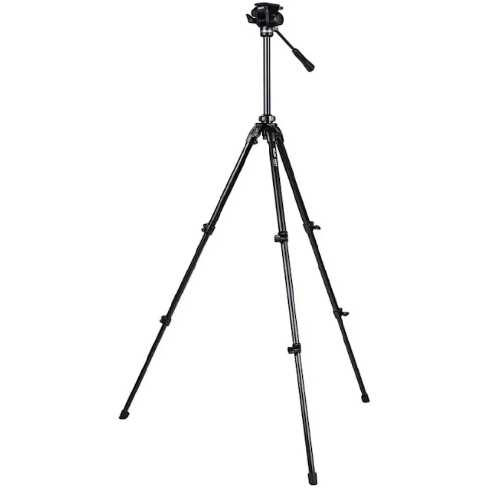 Slik 504QF II Aluminium Tripod with 504QF II Video Fluid Pan Head - Image 2