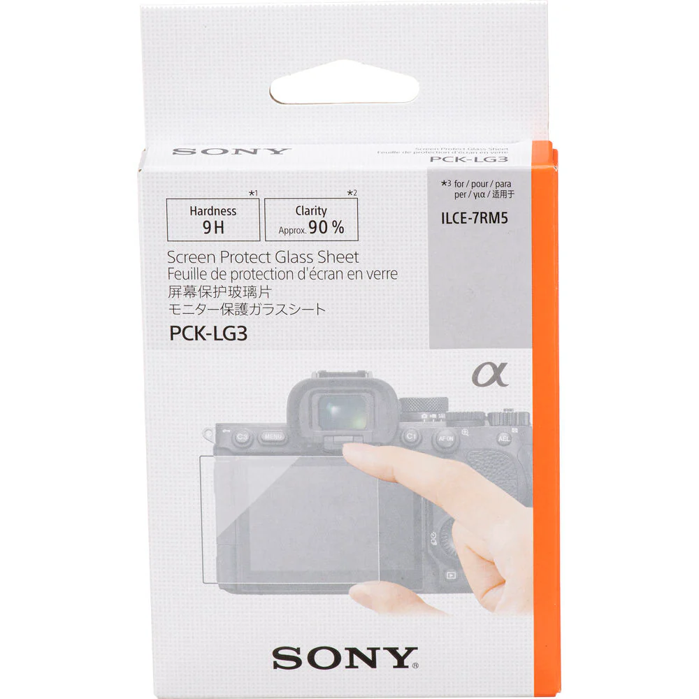 Sony PCK-LG3 Glass Screen Protector for a7R V and a9 III Sony Mirrorless Cameras