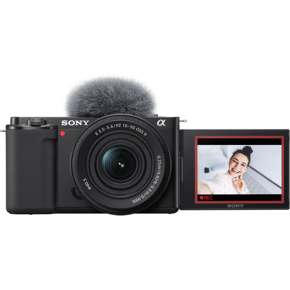 Sony ZV-E10 Mirrorless Camera with 16-50mm f/3.5-5.6 II Lens