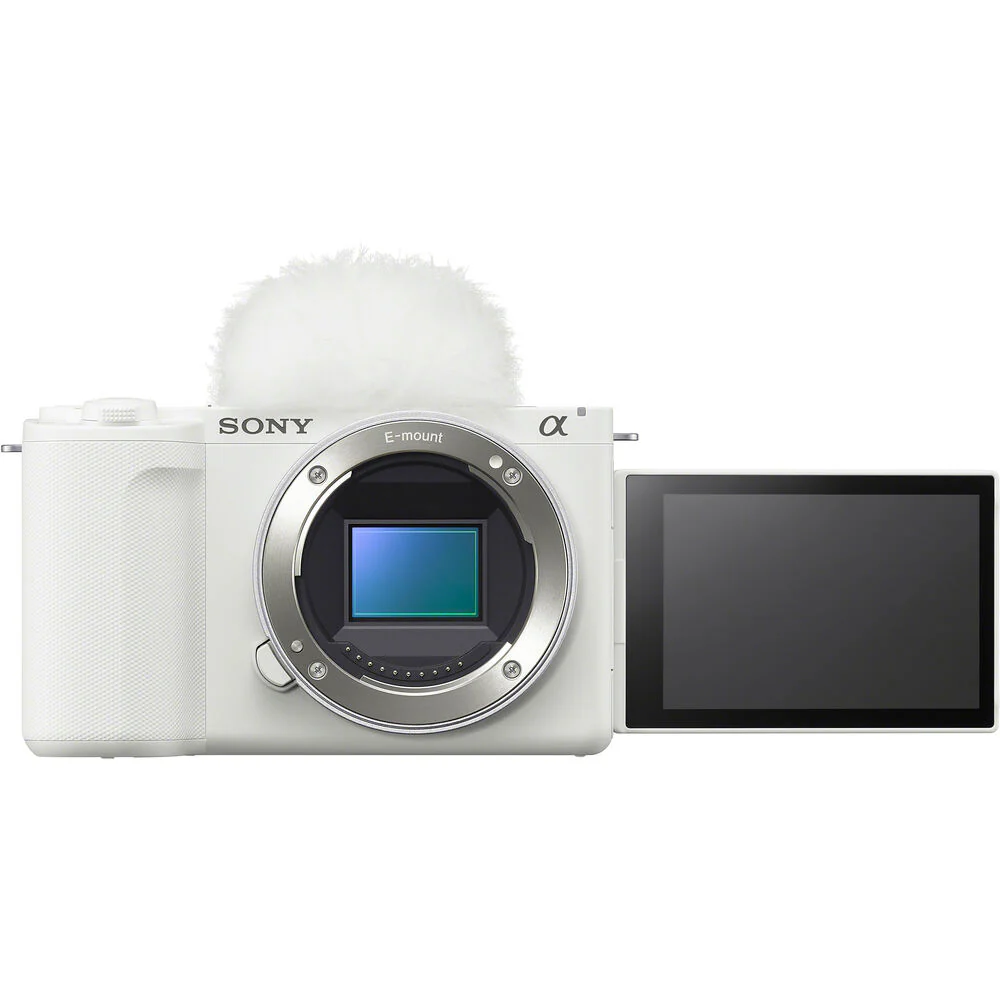 Sony ZV-E10 (White) with Sony ZV-E10 II (White) and FE 16-35mm F4 PZ G Lens - Image 15