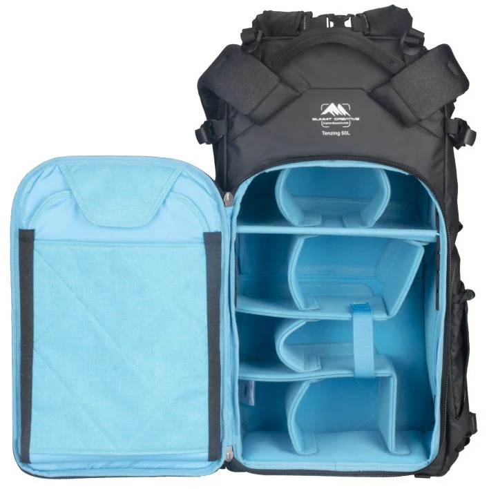 Summit Creative XLarge Rolltop Camera Backpack Tenzing 50L - Image 6