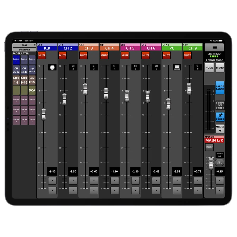 Tascam 24 Channel Digital Recording/Mixing Console - Image 5