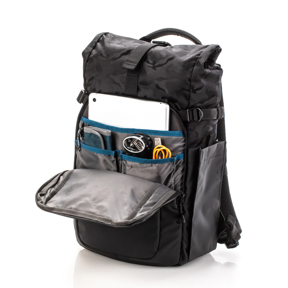 Tenba Fulton V2 10L All Weather Backpack - Black/Black Camo - Image 7