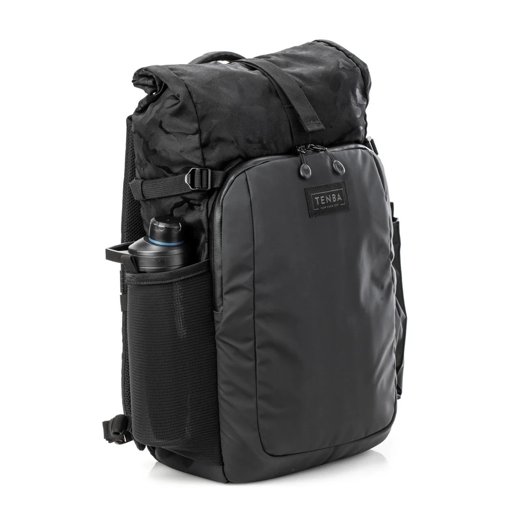 Tenba Fulton V2 14L All Weather Backpack - Black/Black Camo - Image 3