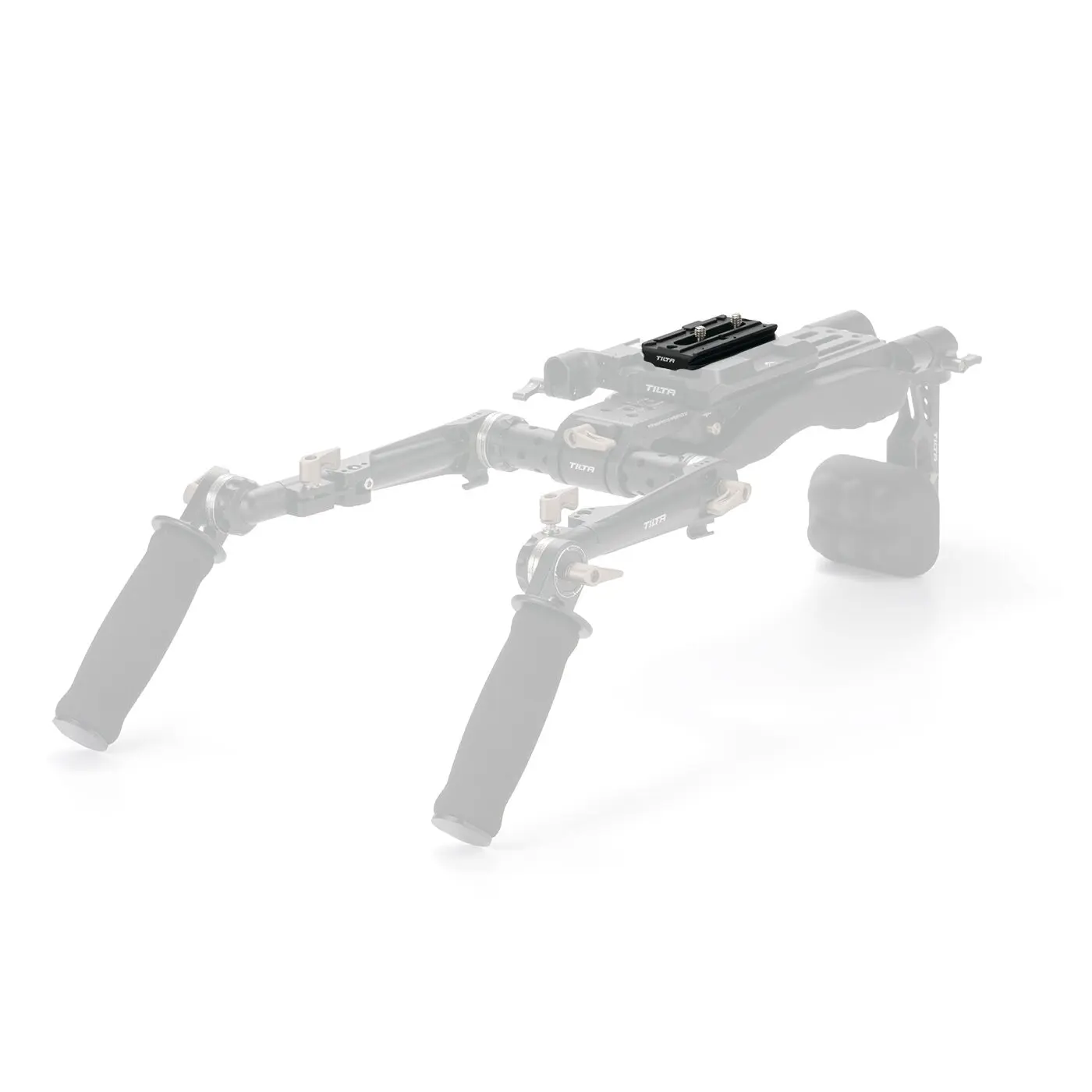 Tilta ARCA Manfrotto Dual Quick Release Plate for Lightweight Shoulder Rig - Black - Image 3