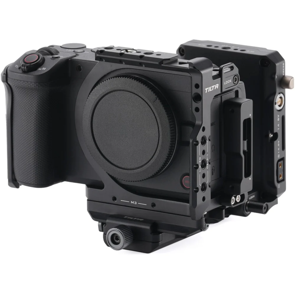 Tilta Camera Cage for Canon R6 V Power Kit - Black