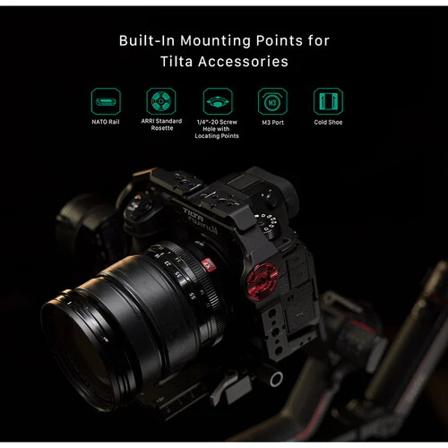 Tilta Camera Cage for Fujifilm X-H2S Basic Kit - Black - Image 38