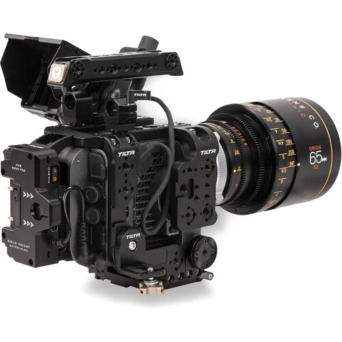 Tilta Camera Cage for Sony FX6 Vertical Mounting Kit - Gold Mount - Image 5
