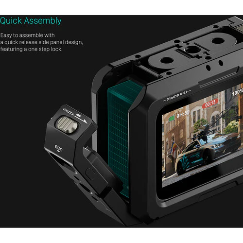 Tilta Full Camera Cage for GoPro HERO11 - Titanium Gray - Image 6
