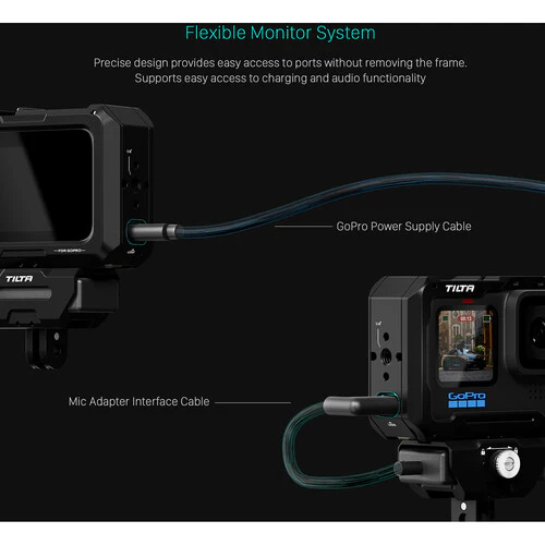 Tilta Full Camera Cage for GoPro HERO11 - Titanium Gray - Image 9
