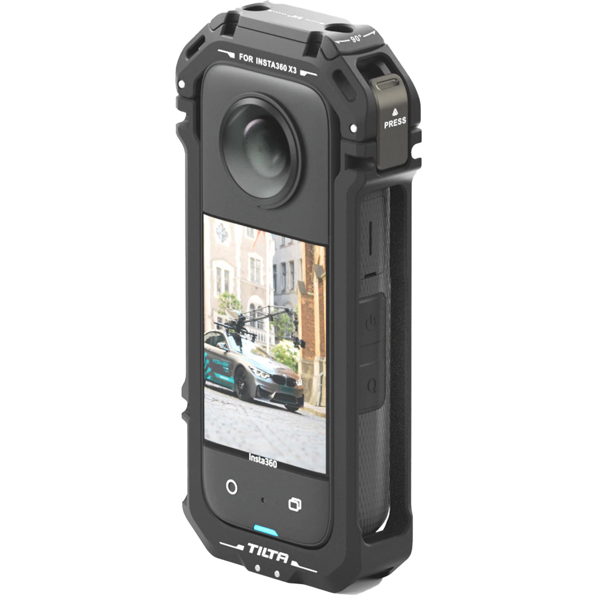 Tilta Full Camera Cage for Insta360 X3 - Black - Image 13