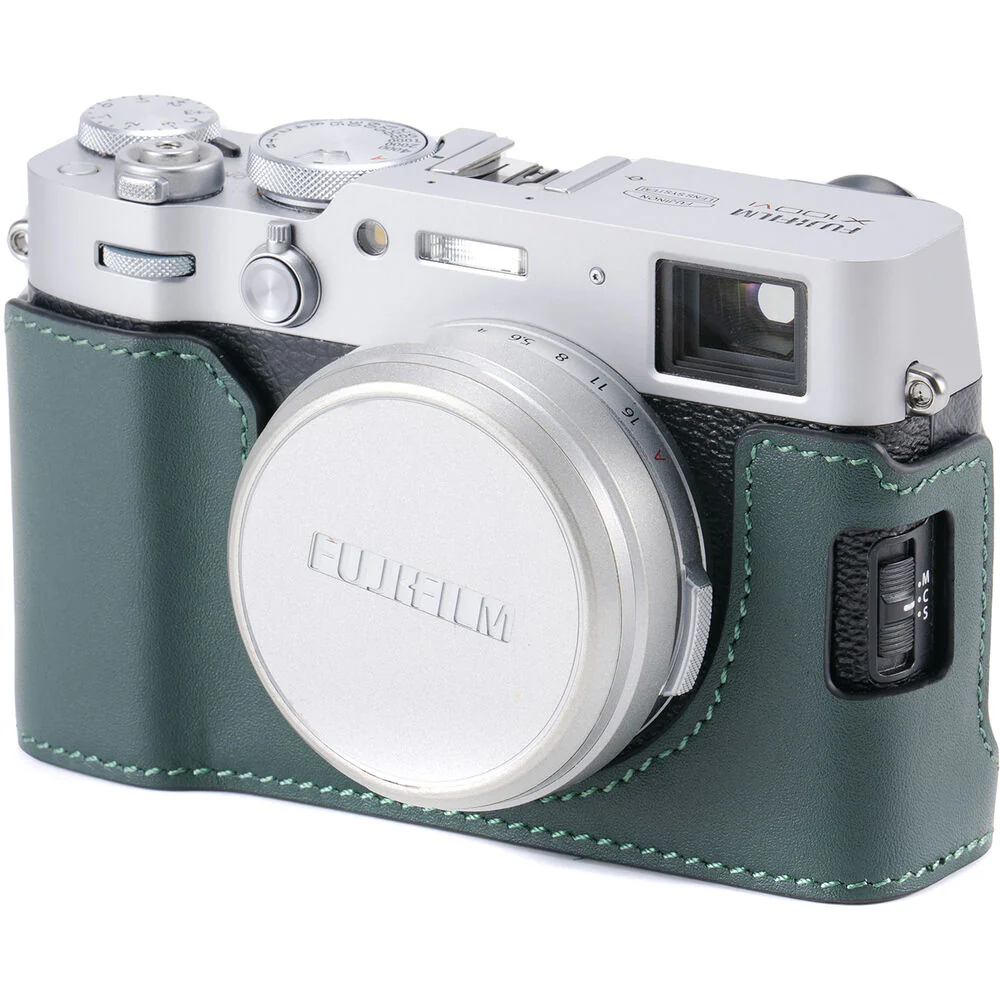 Tilta Leather Camera Case for Fujifilm X100VI (Green) - Image 2