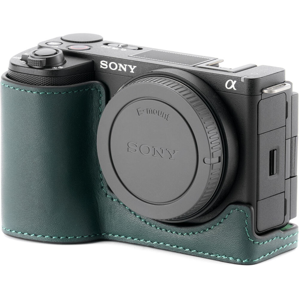 Tilta Leather Camera Case for Sony ZV-E10 II (Green) - Image 2