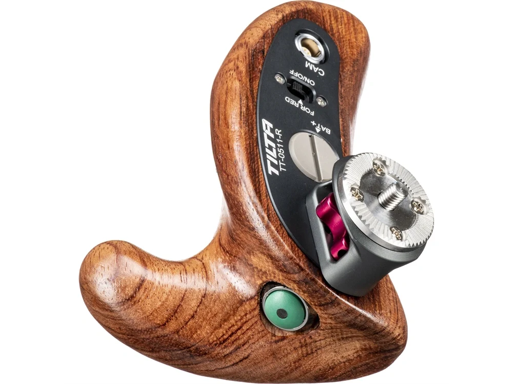 Tilta Right Side Wooden Handle with R/S Button for Sony A7/A9 Series - Image 4