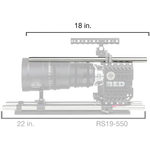 Tilta Stainless steel rod 19x450mm - Image 2