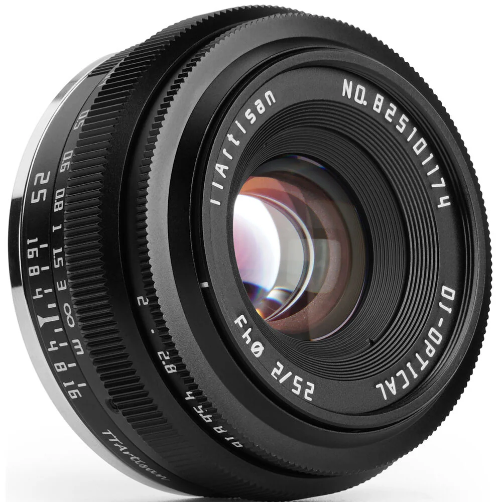 TTArtisan 25mm f/2 Lens - (Black) - Image 3