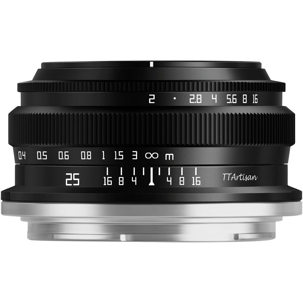 TTArtisan 25mm f/2 Lens - (Black) - Image 4