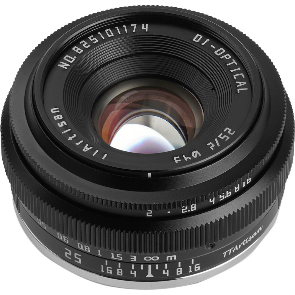TTArtisan 25mm f/2 Lens - (Black) - Image 9