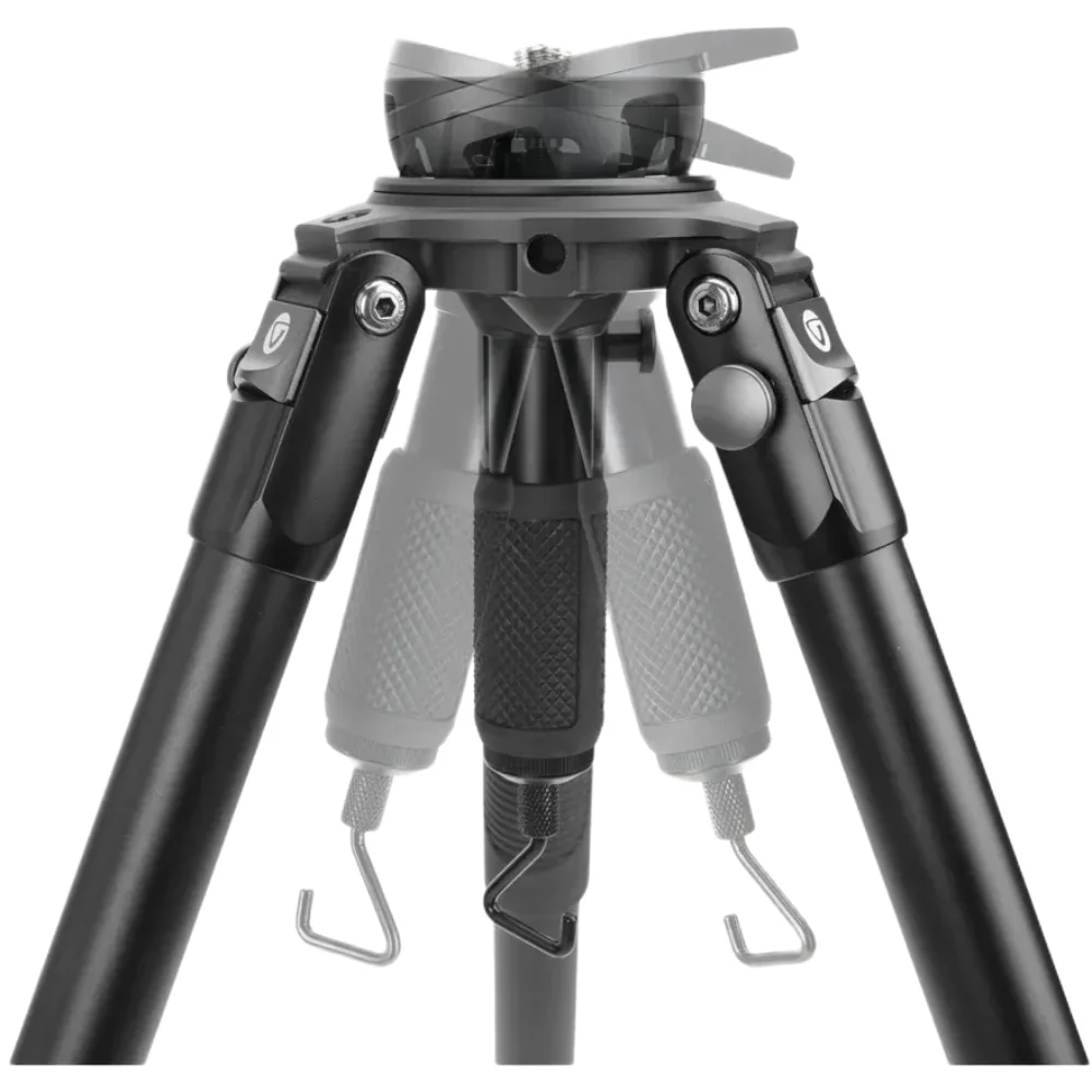 Vanguard Endeavor RL 303 CGM G2 Carbon Shooting Tripod with Grip Bowl and GM-70 Head - Image 4