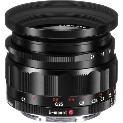 Voigtlander Color-Skopar 21mm f/3.5 Aspherical Lens for Sony E - Image 4