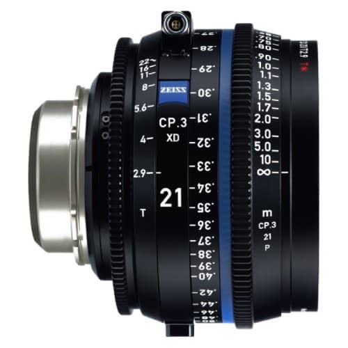 Zeiss CP.3 21mm T2.9 Feet XD Extended Data Compact Prime Cine Lens for PL Mount - Image 2