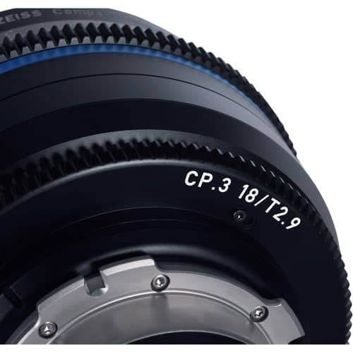 Zeiss CP.3 28mm T2.1 feet Compact Prime Cine Lens - Canon EF Mount - Image 3