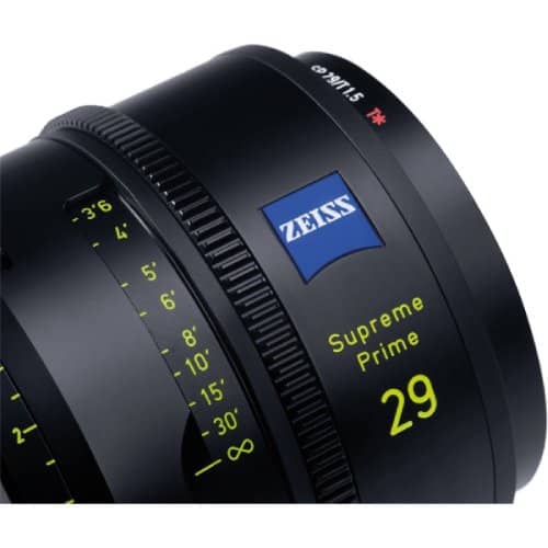 Zeiss Supreme Prime 29mm T1.5 Feet Cine Lens for PL Mount - Image 5