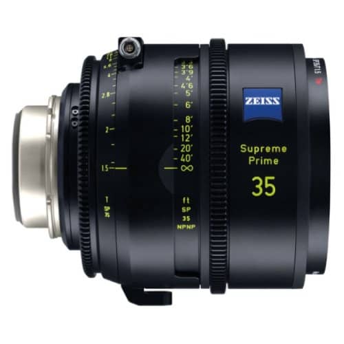 Zeiss Supreme Prime 35mm T1.5 Feet Cine Lens for PL Mount