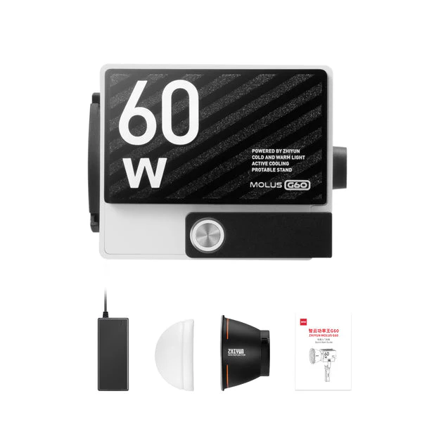 Zhiyun Molus G60 60W Bi-Colour Cob Light - Image 7