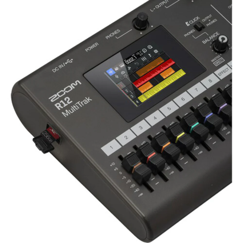 Zoom R12 MultiTrak Portable Recorder and Control Surface - Image 6